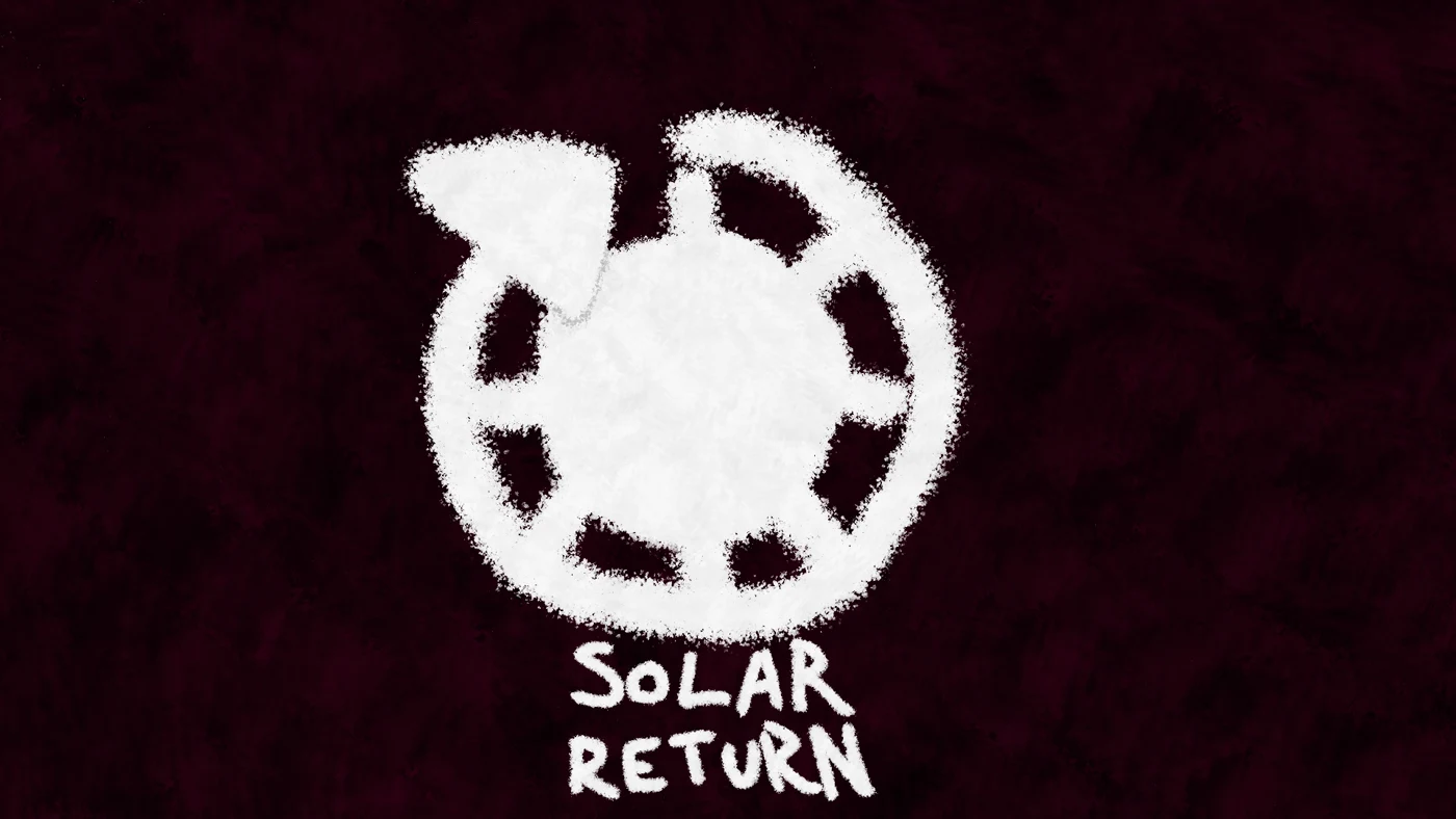 Solar return artwork
